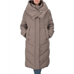 2108 DK.BEIGE Пальто зимнее женское (200 гр .холлофайбер)