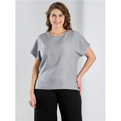 Женская блузка "Женский каприз-3" / серый