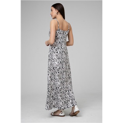 Сарафан женский 25-592L1-44 02/серый/абстракция