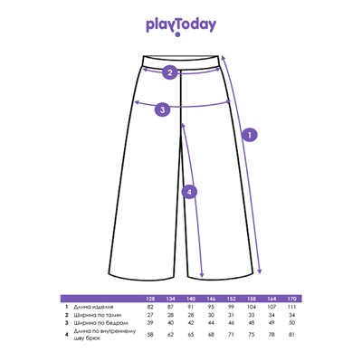 Брюки для девочки