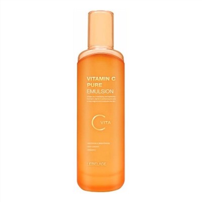 Lebelage Антивозрастной набор с витамином С / Vitamin C Pure 4 Basic Cosmetics (Toner, Emulsion, Ampoule, Cream)