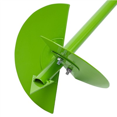 Бур лопастной со сменными ножами, 2110 мм, удлинитель, диаметр 150 мм, 200 мм, Сибртех