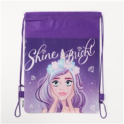 Мешок для обуви Shine Bright 41×30 см