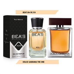 Beas M219 Dolce & Gabbana The One Men edp 50 ml, Парфюм мужской Beas M219 создан по мотивам аромата Dolce & Gabbana The One