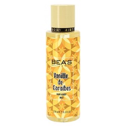 Мист для тела и волос Beas Body & Hair Vanille De Carabies 250 ml