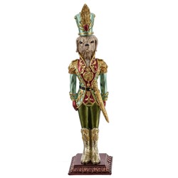 GAEM Фигурка декоративная "Солдатик-собака", L11 W11 H41,5 см