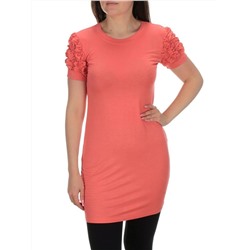 17251 CORAL Туника женская (92% вискоза, 8% эластан)