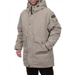 8897 BEIGE Куртка мужская зимняя облегченная (130 гр. холлофайбер)