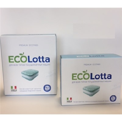 Таблетки для ПММ "ECOLOTTA" All-in-1 30 таб.без фосфатов,