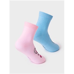 Носки для девочки, 2 пары в комплекте