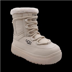 Дутики Q863-2 бежевые