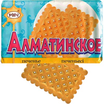 Алматинское печенье 220гр , Рахат