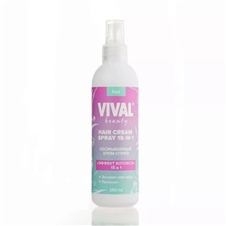 Несмываемый крем-спрей для волос 15в1 Эффект ботокса, Vival beauty, 250 мл