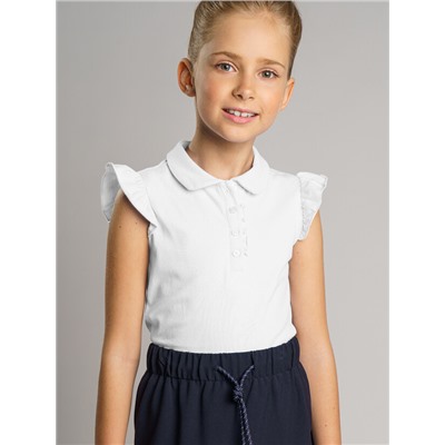 Футболка-поло для девочки