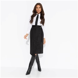 Юбка из мягкой замши, Дерзкие фантазии (чёрная)