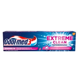 Odol med 3 Zahnpasta Extreme Clean Tiefenreinigung, 75 ml, Одол мед зубная паста Глубокая очистка 75мл