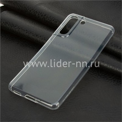 Задняя панель для Samsung Galaxy S21 FE Силикон  прозрачная (пакет)