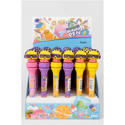 Ручка с поворотным механизмом "Rock 'n' Roll Eyeglasses", mix, шоу-бокс 36 шт.