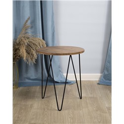 Столик журнальный SHT-CT79
                        светлый орех / черный муар