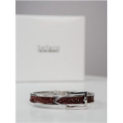 Браслет из кожи крокодила