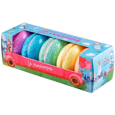 Набор шипучей соли Le makarons (5*50г) 250г