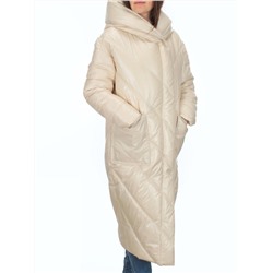 21-381 LT. BEIGE Пальто зимнее женское (200 гр. тинсулейт)