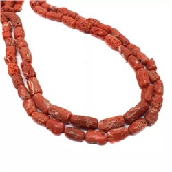 Коралловые бусы, Italian Red Coral Beads Necklace, произв. Nimbark Gems & Jewelry