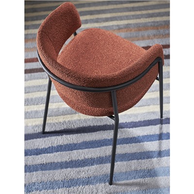 Стул Helning, букле, терракота