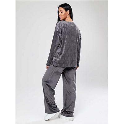 Костюм Чарлот жаккард серый ИвК