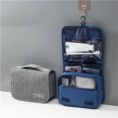Kristaller Косметичка дорожная Travel hook classic, синий