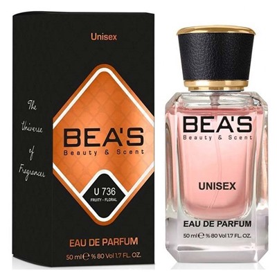 Beas U736 Tom Ford Lost Cherry edp 50 ml, Парфюм унисекс Beas U736 создан по мотивам аромата Tom Ford Lost Cherry