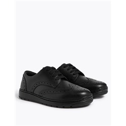 Kids’ Leather School Shoes (13 Small - 7 Large)