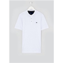 Big & Tall Short Sleeve Henley Collar Polo Shirt