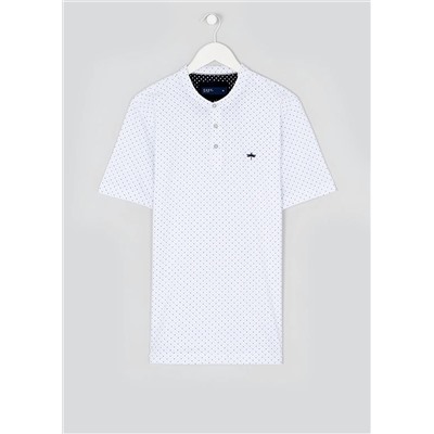 Big & Tall Short Sleeve Henley Collar Polo Shirt