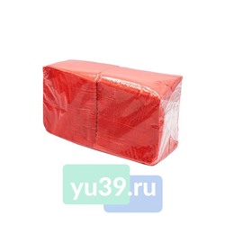 Салфетки Оптимум биг-пак, 24*24см, 1-слой, 1/360, красные