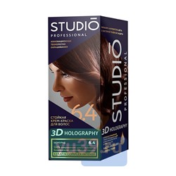 Крем-краска Studio Professional для волос цвет: 6.4 Шоколад, 50/50/15 мл.