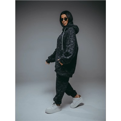 Худи Ваниль варенка серый Лт