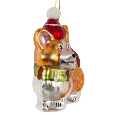 Украшение новогоднее "Собачка", L7,5 W4,5 H9,5 см