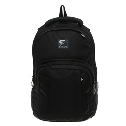 Рюкзак молодёжный, школьный, 44×29×123 см, эргономичная спинка, Stavia, «Стиль», чёрный