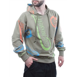 2700 LT. GREEN Толстовка мужская (75% хлопок, 20% полиэстер, 5% спандекс)