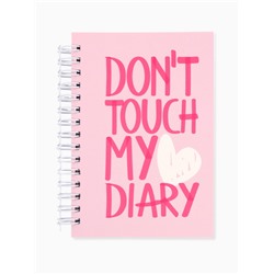 Записная книжка А6, 100 листов, в клетку My diary