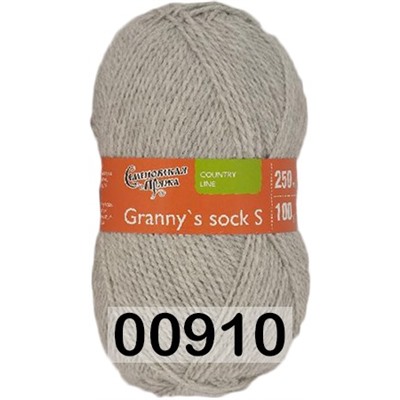 Пряжа Семеновская Grannys sock S / Бабушкин носокПш