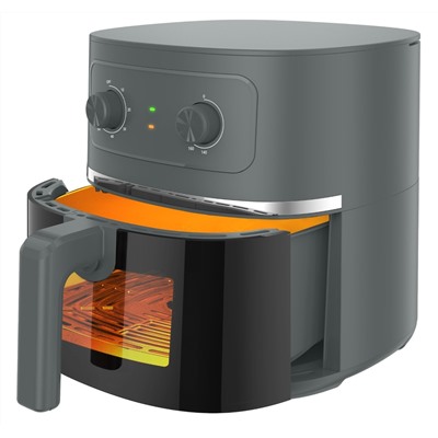 Мультипечь KELLI KL-1710 Серый 2000Вт обьем 5,0л таймер 30мин терморегулятор 80-200С (2)