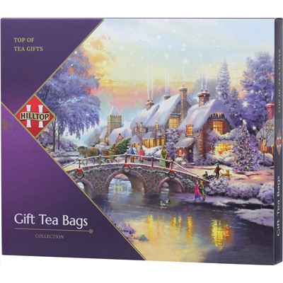 HILLTOP. Новый год. Ассорти Зимняя фантазия карт.упаковка, 36 пак.