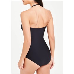 Soon Floral Palm Bandeau Swimsuit