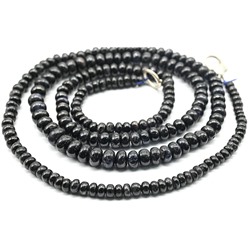 Бусы из Сапфира рондель, 48см, 18,5г