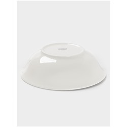 Тарелка глубокая фарфоровая Доляна White Label, 1,5 л, d=22,5 см, цвет белый