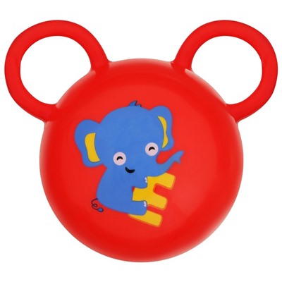 Мяч детский с ушками, d=15 см, 80 г, цвета МИКС