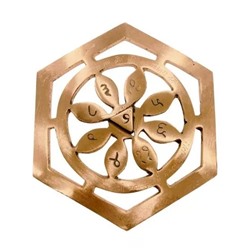 Бхум Бхаум медная Янтра Васту, Bhoum Bhaum Copper Yantra Vastu Remedies, произв. The Spiritual Living