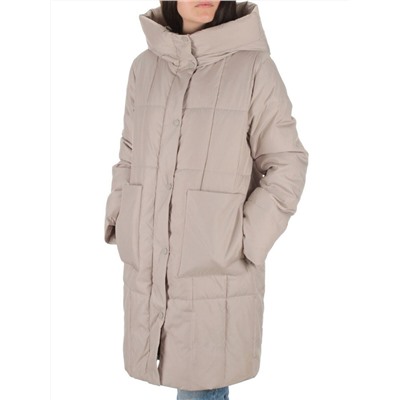 22342 BEIGE Куртка зимняя женская (150 гр. холлофайбера)